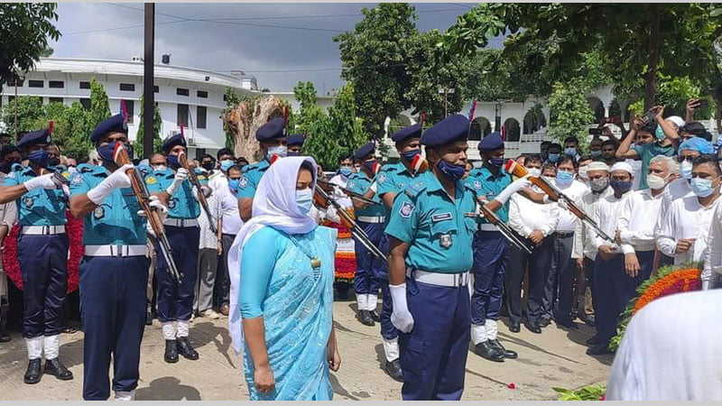 শেষ শ্রদ্ধায় সিক্ত জেয়াদ আল মালুম