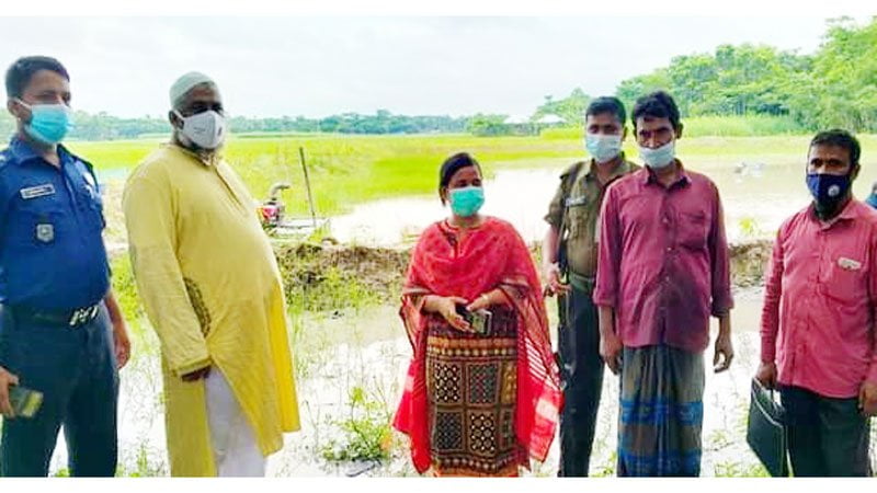 হাজীগঞ্জে অবৈধ ড্রেজার মালিকের ২ মাসের কারাদণ্ড, অর্থদণ্ড