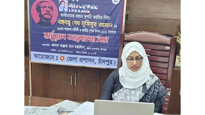 জাতির পিতার সমৃদ্ধ সোনার বাংলা আমাদের গড়তে হবে : জেলা প্রশাসক