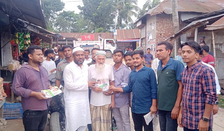 শাহ মাহমুদপুর ও লক্ষ্মীপুর ইউ‌নিয়‌নে ভাইস চেয়ারম‌্যান প্রার্থী রেজওয়ানের গণসং‌যোগ