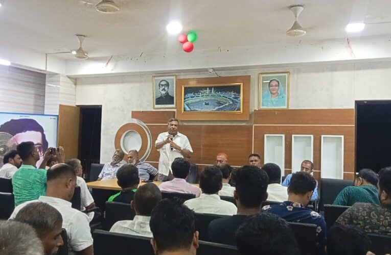 শেখ হাসিনার নেতৃত্বে এখন এদেশের মানুষ ভালো আছে : নাছির উদ্দিন আহমেদ
