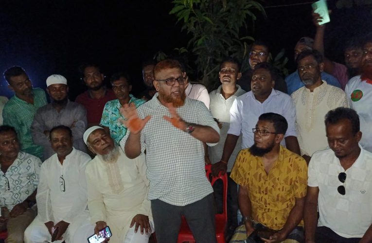 মতলব উত্তরে তানভীর হুদার নির্দেশে বিএনপির গণসংযোগ ও পূজামণ্ডপ পরিদর্শন