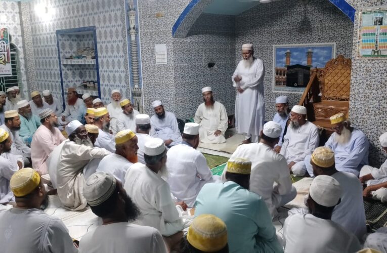 চাঁদপুরে ছারছীনা পীরের খানকায় জমইয়াতে হিযবুল্লাহর মাসিক তালীমী জলছা