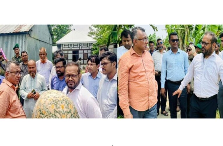 চাদঁপুরের হাইমচর উপজেলার নীলকমল ইউনিয়নের মেঘনার চরাঞ্চলের প্রস্তাবিত অর্থনৈতিক অঞ্চল (ইকোনমিক জোন) স্থাপনের  প্রাথমিক পরিদর্শন সম্পন্ন