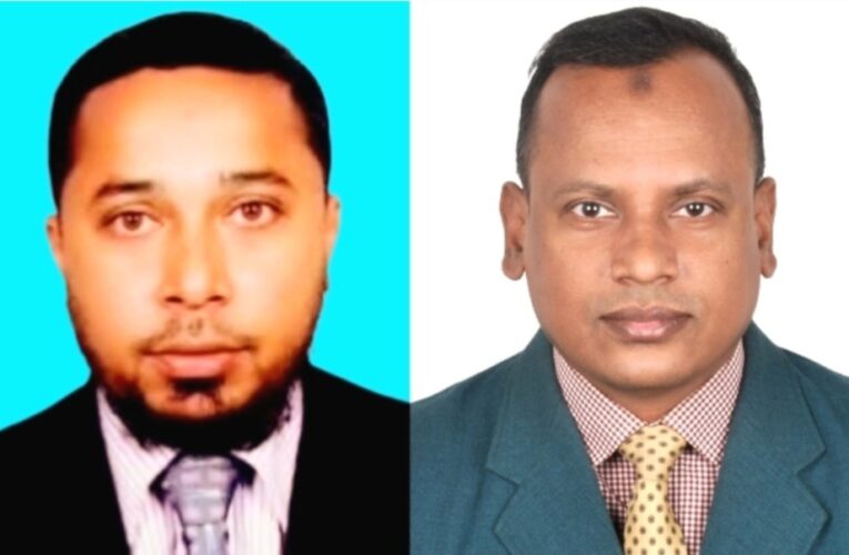 রোটারি ক্লাব অব হাজীগঞ্জের সভাপতি মশিউর রহমান পাটওয়ারী,সম্পাদক সাইফুল আলম পলাশ